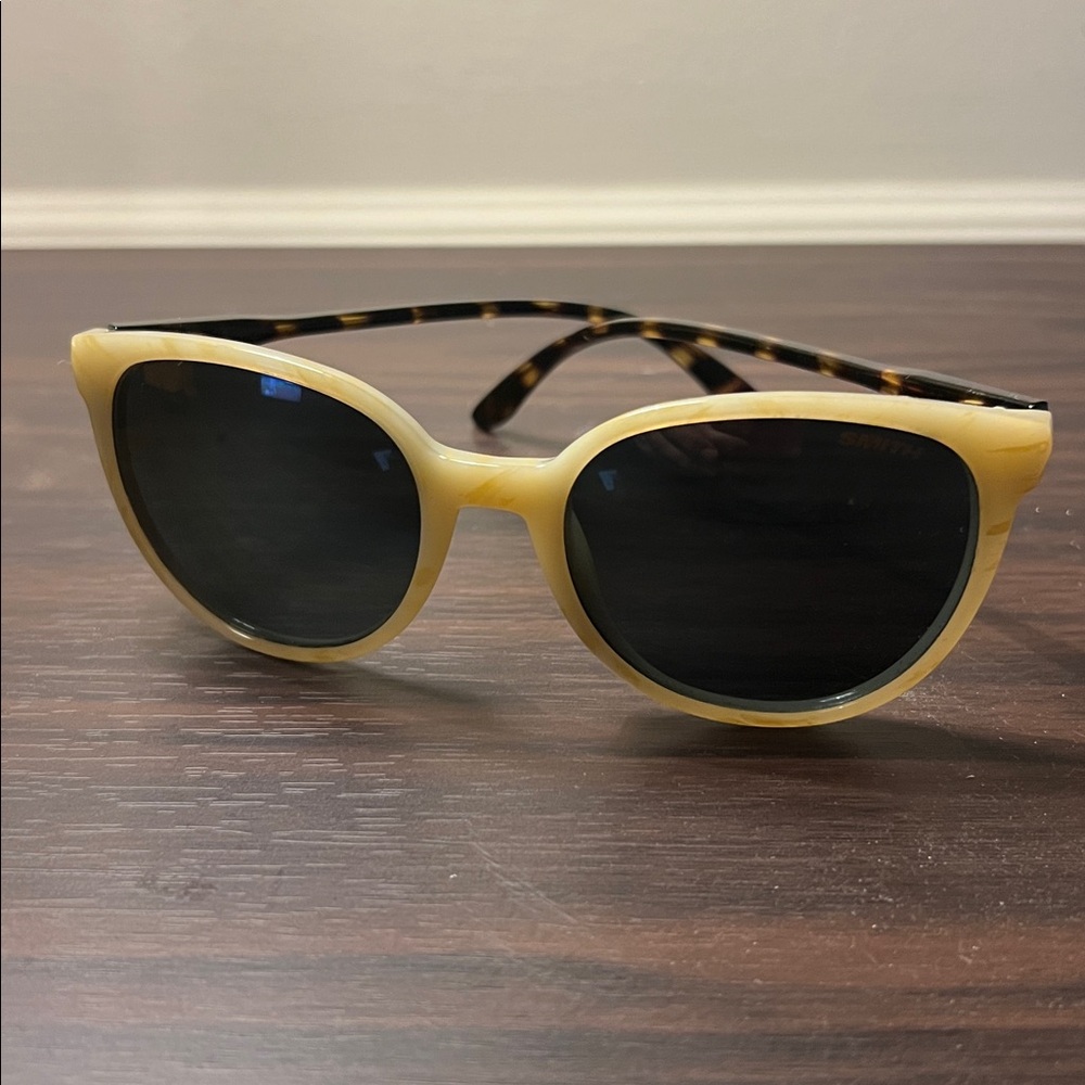 Smith Cheetah Ivory Tort Sunglasses